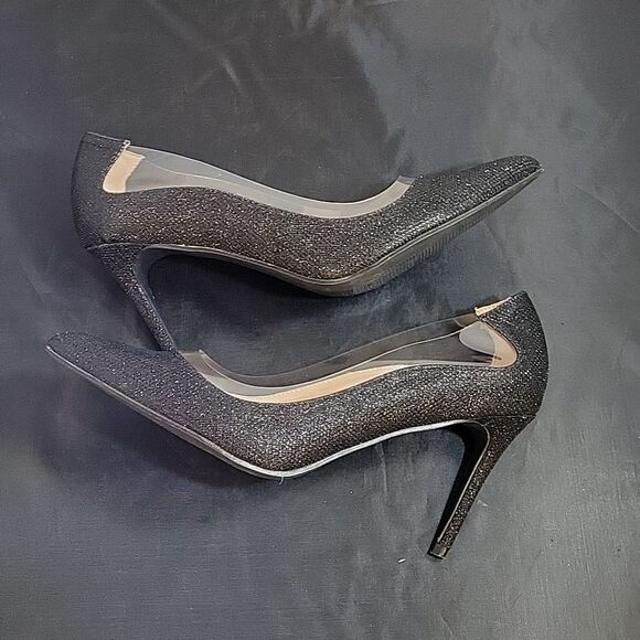 BRAND NEW RAMPAGE POINTED TOE SEQUINS HIGH HEEL STILETTOS WOMEN"S SHOE - Picture 9 of 14